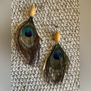 Handmade. BEADED earrings